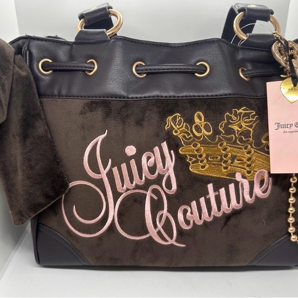 Juicy Couture Key to Juicy Daydreamer Tote Bag - Chocolate - NWT